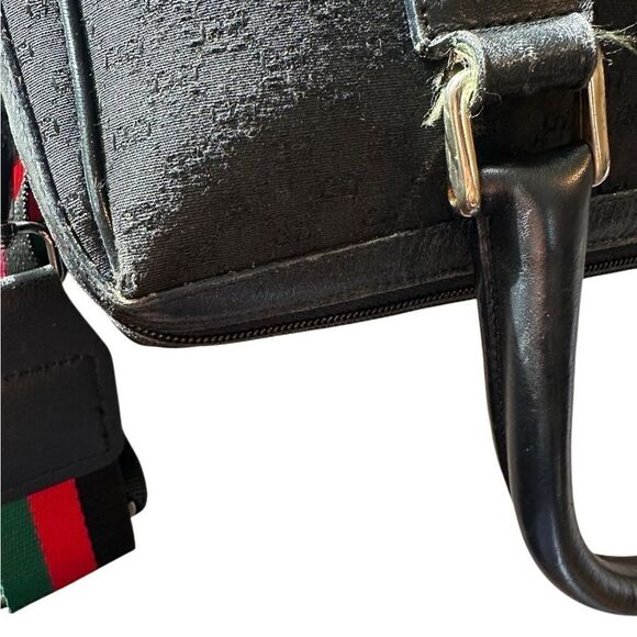 Gucci vintage black GG canvas tote - Picture 10 of 16